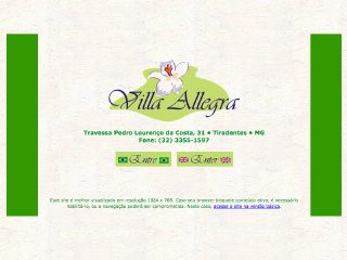 Thumbnail do site Pousada Villa Allegra