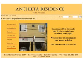 Thumbnail do site Pousada Anchieta Residence