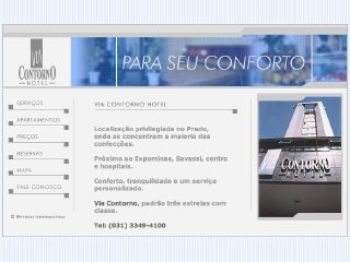 Thumbnail do site Via Contorno Hotel