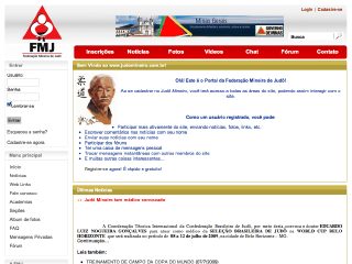 Thumbnail do site FMJ - Federação Mineira de Judô