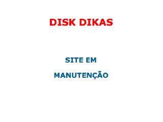 Thumbnail do site Disk Dikas