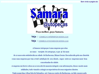 Thumbnail do site Samara Auto Peas