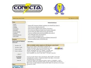 Thumbnail do site Conecta Informtica e Telecomunicaes
