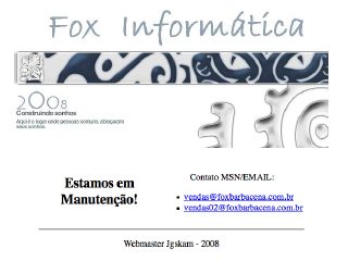 Thumbnail do site Fox Informtica