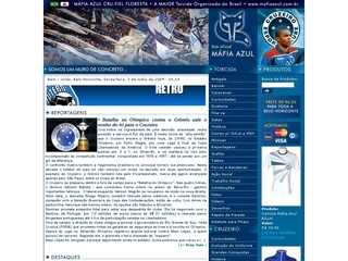 Thumbnail do site Mfia Azul Cru Fiel Floresta