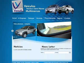 Thumbnail do site Vascar Veículos