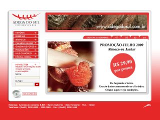 Thumbnail do site Churrascaria Adega do Sul