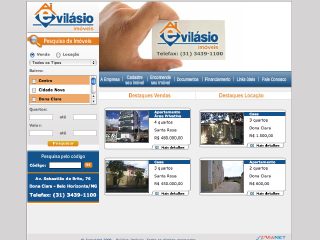 Thumbnail do site Evilsio Imveis