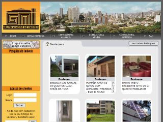Thumbnail do site GMI - Grupo Mineiro de Imveis