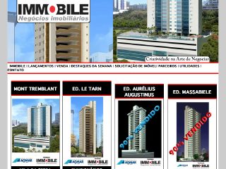 Thumbnail do site Immobile - Negcios Imobilirios