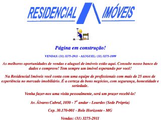 Thumbnail do site Residencial Imveis