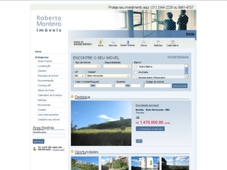 Thumbnail do site Roberto Monteiro Imveis Ltda.