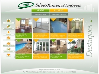Thumbnail do site Silvio Ximenes Imveis