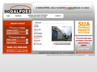 Thumbnail do site Sogalpes