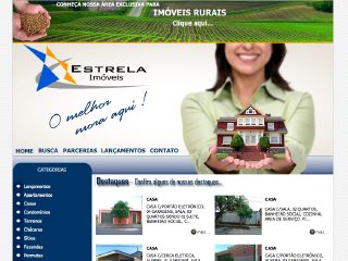 Thumbnail do site Estrela Imóveis Ltda.