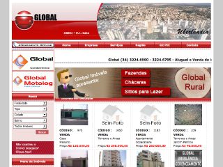 Thumbnail do site Global Uberlândia