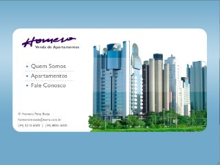Thumbnail do site Homero Imóveis