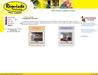 Thumbnail do site Requinte Imóveis