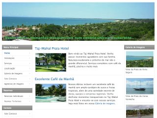 Thumbnail do site Taj-mahal Praia Hotel