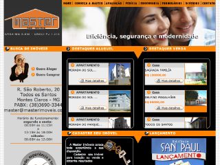 Thumbnail do site Imobiliria Master