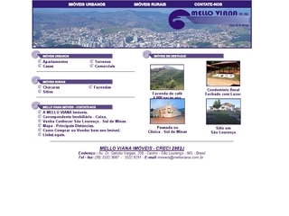 Thumbnail do site Mello Viana Imveis