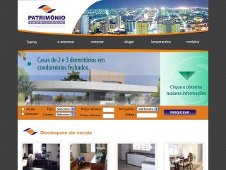 Thumbnail do site Patrimnio Imobiliria