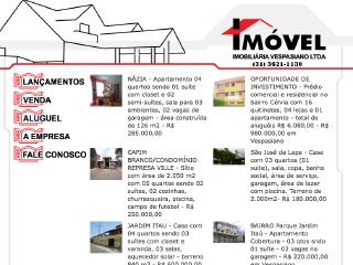 Thumbnail do site Imobiliria Vespasiano