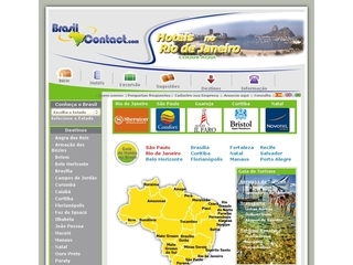 Thumbnail do site Turismo de Minas Gerais - Brasil Contact