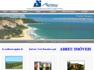 Thumbnail do site Abreu Imveis