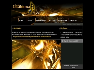 Thumbnail do site Banda Casablanca