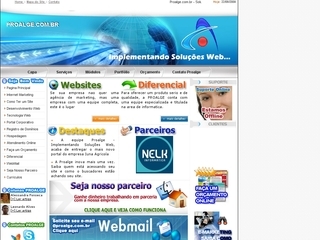 Thumbnail do site Proalge - Implementando Solues Web