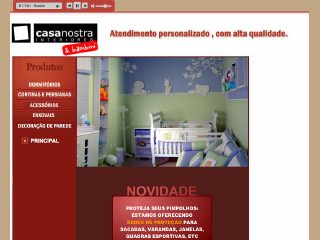 Thumbnail do site Casanostra Interiores