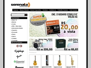 Thumbnail do site A Serenata Instrumentos Musicais