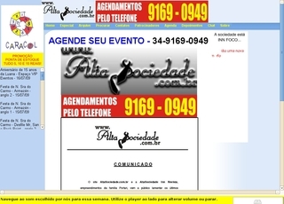 Thumbnail do site AltaSociedade - Frutal-MG e Regio