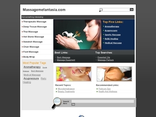 Thumbnail do site Massagem e Fantasia