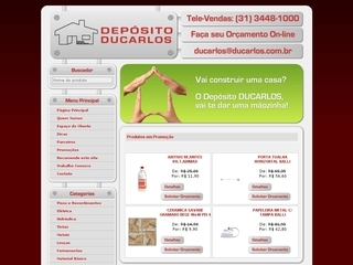Thumbnail do site Depsito Ducarlos