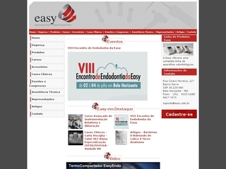 Thumbnail do site Easy Equipamentos Odontolgicos
