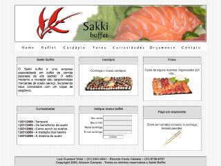 Thumbnail do site Sakki Buffet