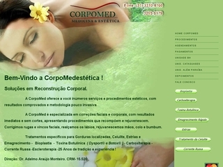 Thumbnail do site Clnica de Emagrecimento e Esttica CorpoMed