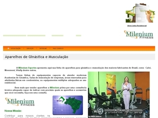 Thumbnail do site Milenium Esportes