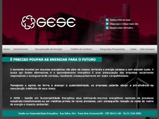 Thumbnail do site GESE - Gesto em Sustentabilidade Energtica