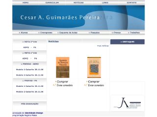 Thumbnail do site Advogados Guimares Pereira