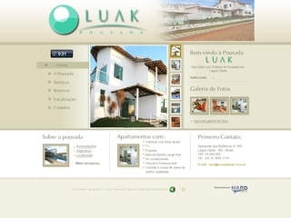 Thumbnail do site Pousada Luak