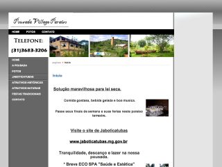 Thumbnail do site Pousada Village Paraso