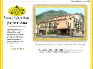 Thumbnail do site Boroni Palace Hotel