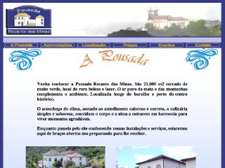 Thumbnail do site Pousada Recanto das Minas 