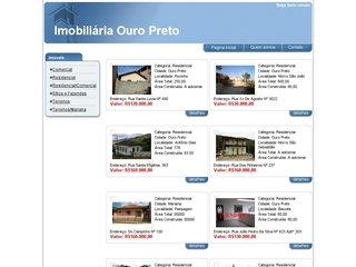 Thumbnail do site Imobiliria Ouro Preto 