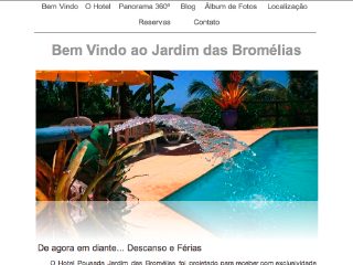 Thumbnail do site Jardim das Bromélias Hotel Pousada