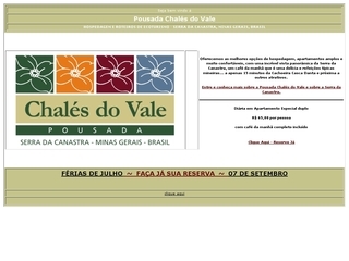 Thumbnail do site Pousada Chals do Vale