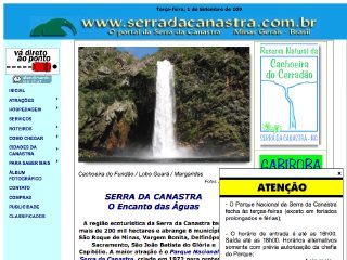 Thumbnail do site Portal da Serra da Canastra